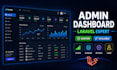 build a custom admin dashboard with laravel