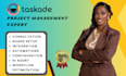 setup taskade ai agent workflow for project management