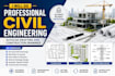 do professional civil engineering, autocad drafting and construction draw