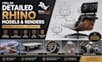 do detailed rhino models and renders
