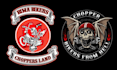 design custom biker patch mc kutte back patch vector file