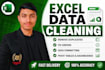 do excel data cleaning, pivot tables, and dashboard creation