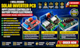 design solar inverter pcb mppt charge controller and battery power electronics