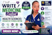 write medicine content nursing health sciences research