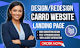 design carrd website carrd landing page redesign carrd website systeme io
