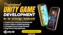 unity 2d, unity 3d game art design, unity game development