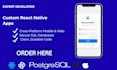 create a smart cross platform app using react native ai