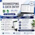 do bookkeeping data entry and bank reconciliation fast