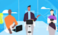 create 2d explainer video animation, saas, motion graphics and sales video