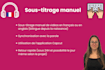 quickly subtitle your videos