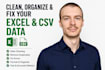 clean and automate your excel or CSV data