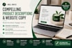 write compelling product descriptions and website copy