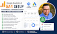setup google analytics4, ga4 ecommerce tracking, ads conversion tracking by GTM