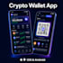 develop a decentralized,centerlized  crypto wallet app