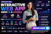 vibe code your interactive web app using v0 and lovable