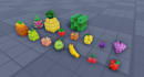 make stud fruits and trees