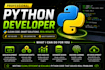 create python scripts, telegram bots,design, game code