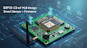 design esp32 c3 iot sensor pcb with firmware for smart home systems