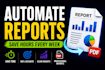 generate professional reports from any data
