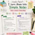 turn complex exams topics into simple exam ready notes