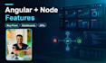 fix or build angular and nodejs features