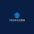 create a modern electronics and repair service logo