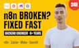 fix or rescue your broken n8n workflow within 24 hours