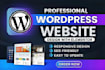 design and revamp your wordpress website