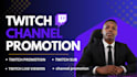 do twitch promotion, twitch live viewers, and stream overlay