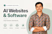 build ai powered website or web app