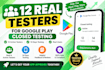 provide 12 testers 20 testers google play console closed testing 12 app testers