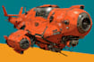 sci fi art, spaceship and illustration