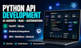 do python API development, ai automation, rag agents and backend integration