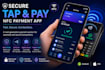 develop a secure tap and pay nfc payment app  contactless payment