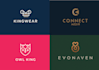 design a modern minimalist unique logo design