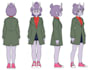 create anime style 2d animation for vtuber or social media