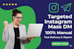 do manually outreach to your targeted audience