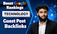 publish a technology guest post building tech backlinks from tech blogs