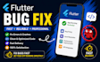 fix flutter bugs, errors and crashes