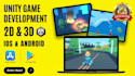 unity 2d, unity 3d game art design, unity game development