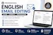 professionally proofread and edit your english emails