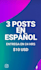 3 engaging spanish posts for instagram or facebook