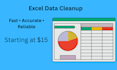 clean and format your excel or spreadsheet data