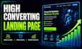 design high converting landing page for your business