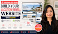 build a vacation rental website on wordpress or shopify with ical sync