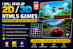 develop 2d HTML5 mini games,browser games,playable ads and fix bugs