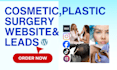 cosmetic surgery website plastic surgery aesthetic clinic leads