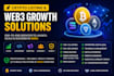 provide crypto exchange listings, token development, and web3 growth solutions