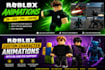 create roblox r6 r15 fps and custom character animations