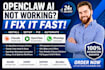 install claude code setup openclaw openclaw whatsapp open claw openclaw ai fix